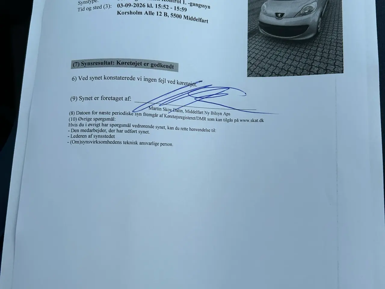 Billede 8 - Peigeot 107 1,0 benzin Nysunet