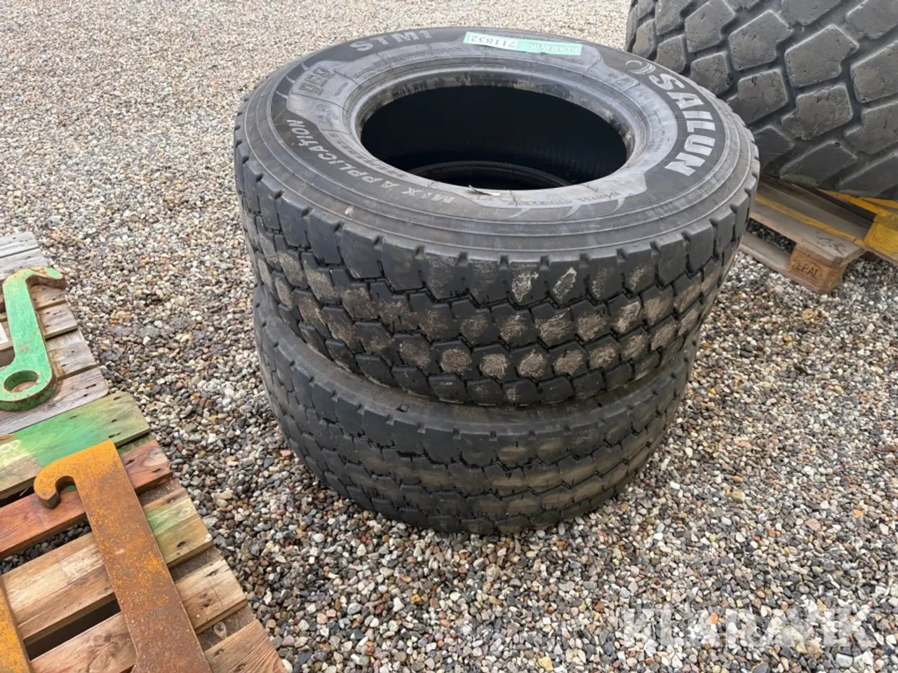 Billede 4 - Dæk Sailun 385/65R22.5 2 styk
