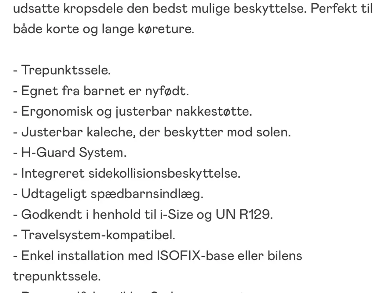 Billede 1 - God autostol fra Kinderkraft
