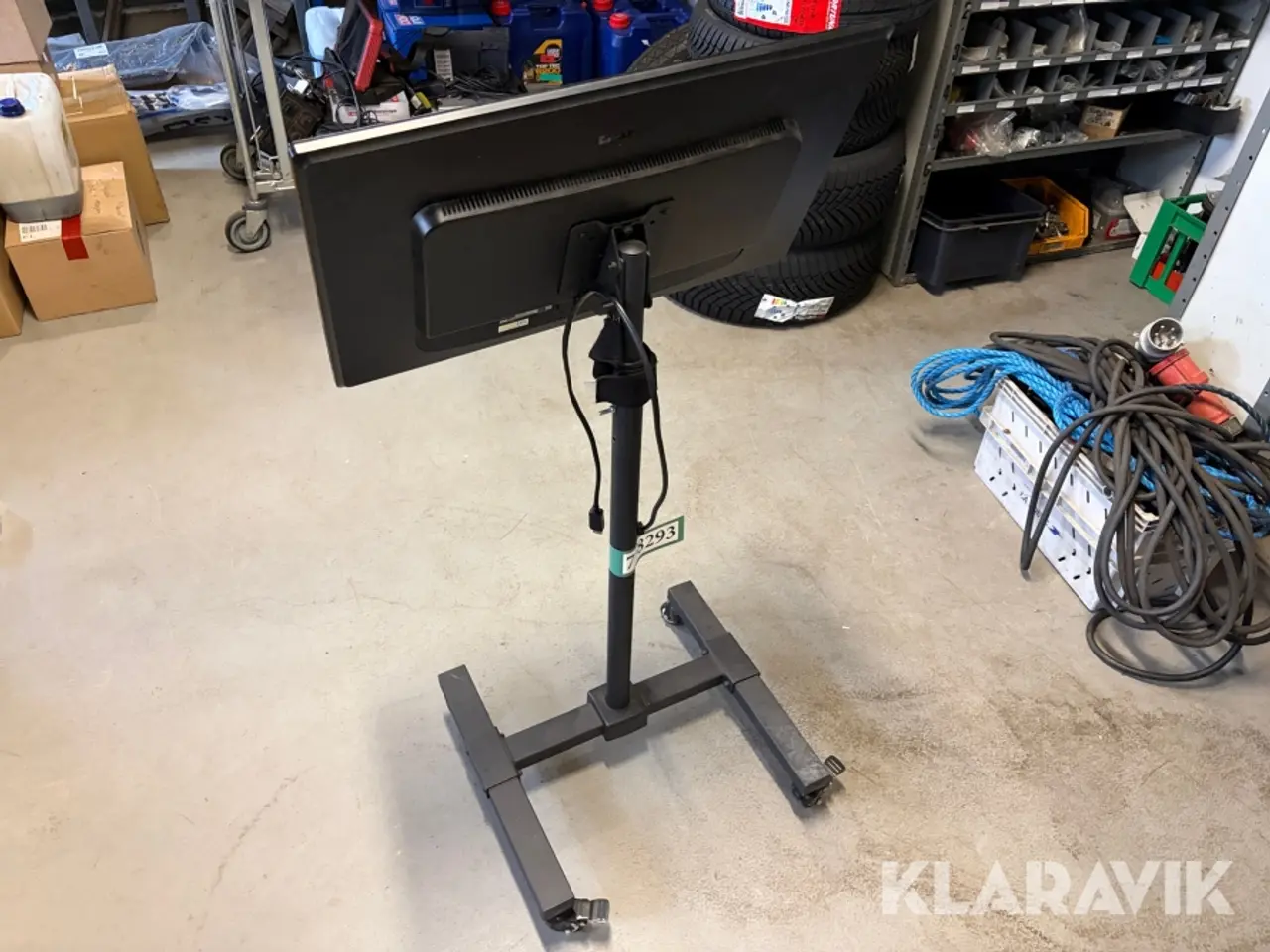 Billede 2 - Skærm på rullestativ BenQ GL2750-B 27"