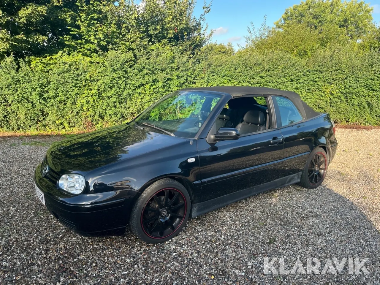 Billede 1 - Personbil Volkswagen Cabriolet 1,6 Golf 3,4