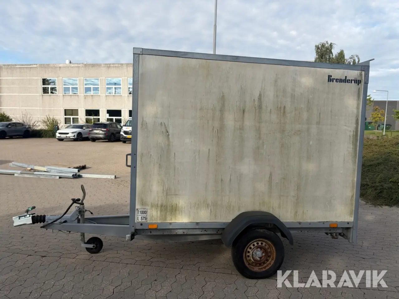 Billede 11 - Lukket kassetrailer Brenderup E8