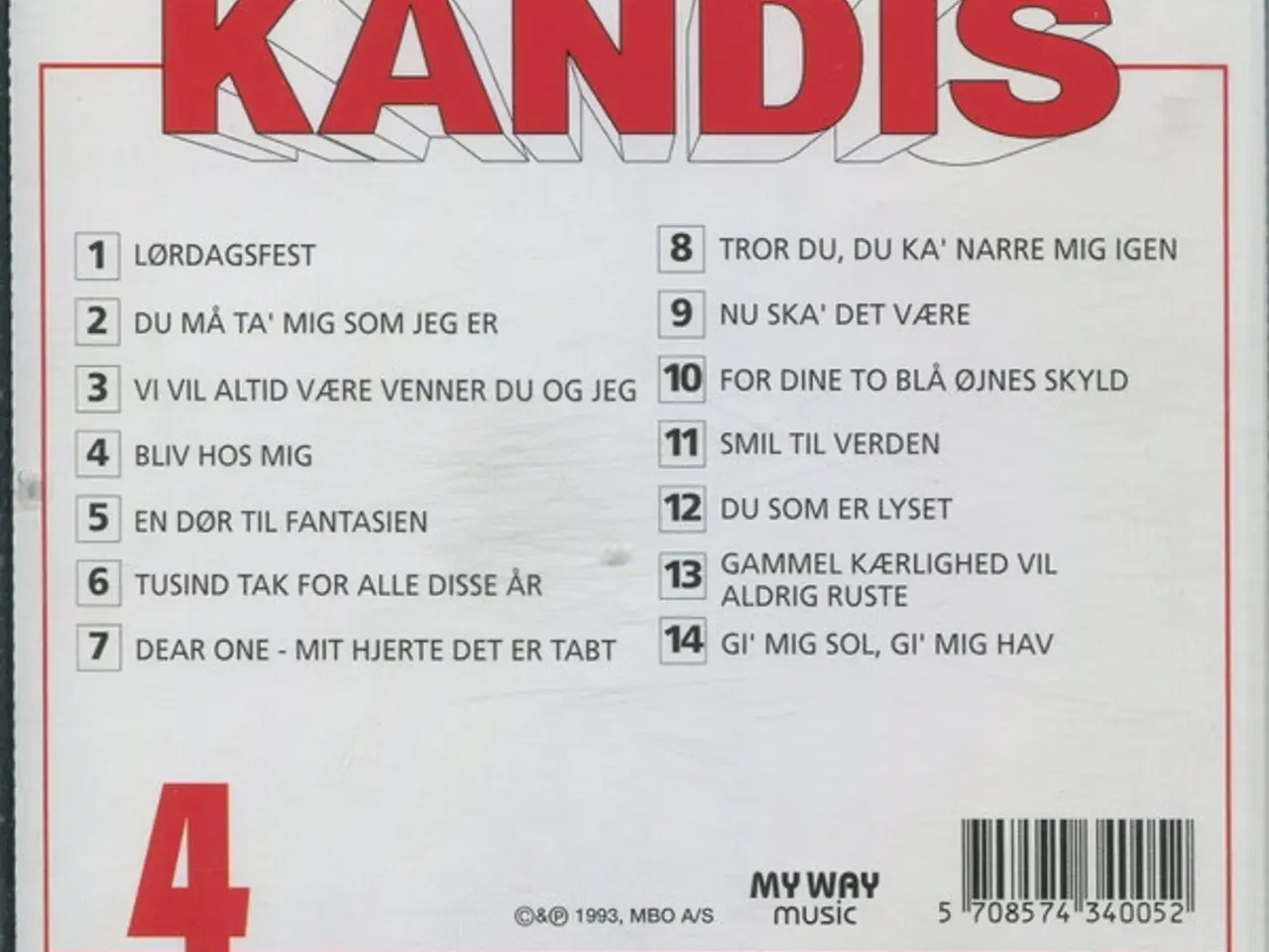 Billede 2 - Kandis – 4 – CD