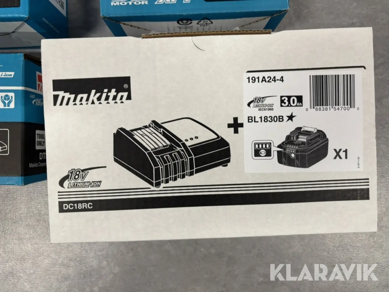 Billede 5 - Parti Makita 4 akku maskiner og 1 lader med batteri