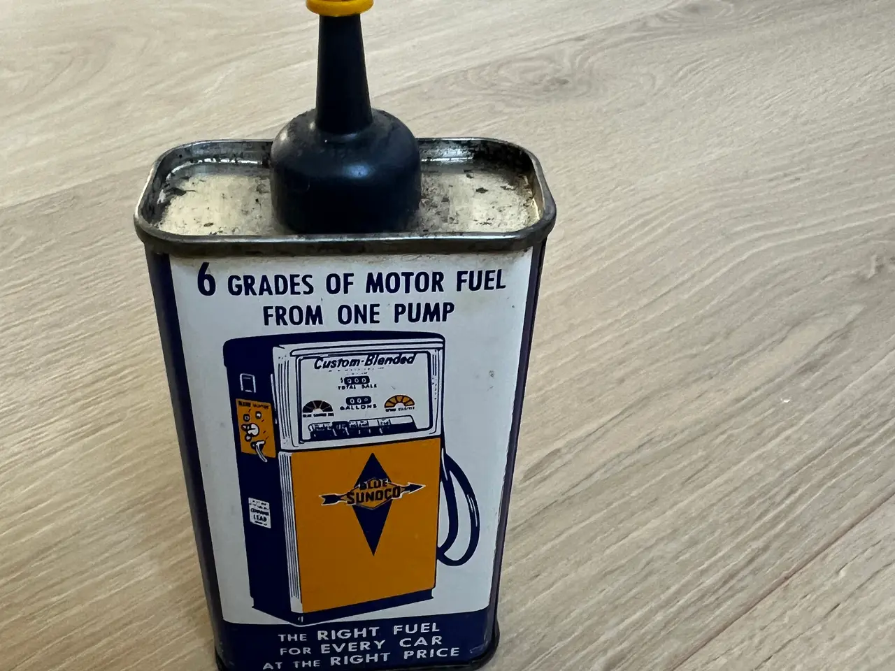 Billede 2 - Sunoco olie dåse 125 ml,tom