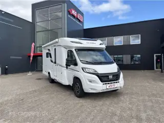 2022 - Hobby Optima De Luxe T70 F aut. Velholdt autocamper med dobbeltseng og masser af ekstraudstyr.