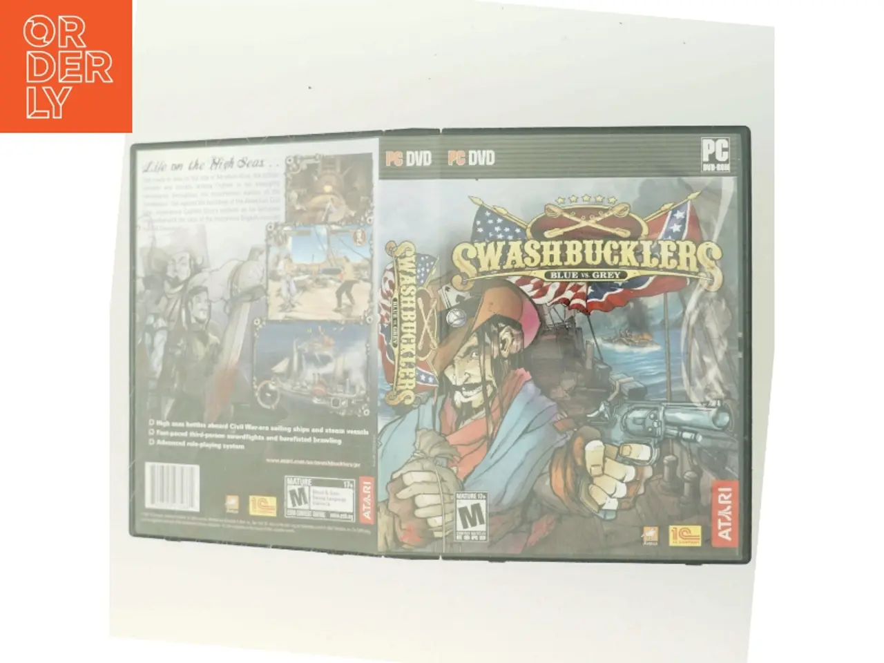 Billede 5 - PC spil - Swashbucklers Blue & Grey fra Atari