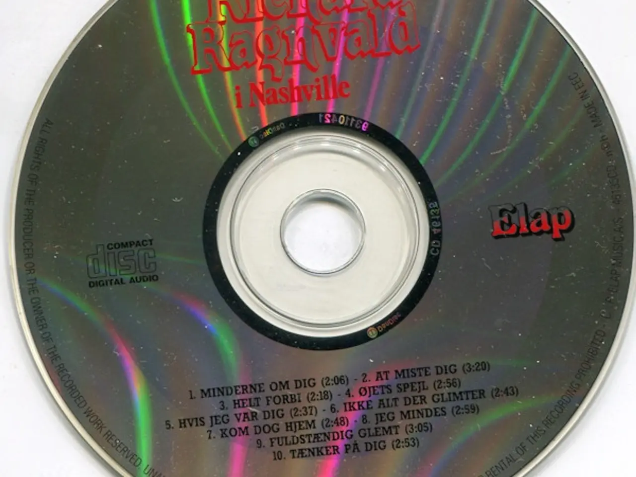 Billede 2 - Richard Ragnvald – I Nashville – CD