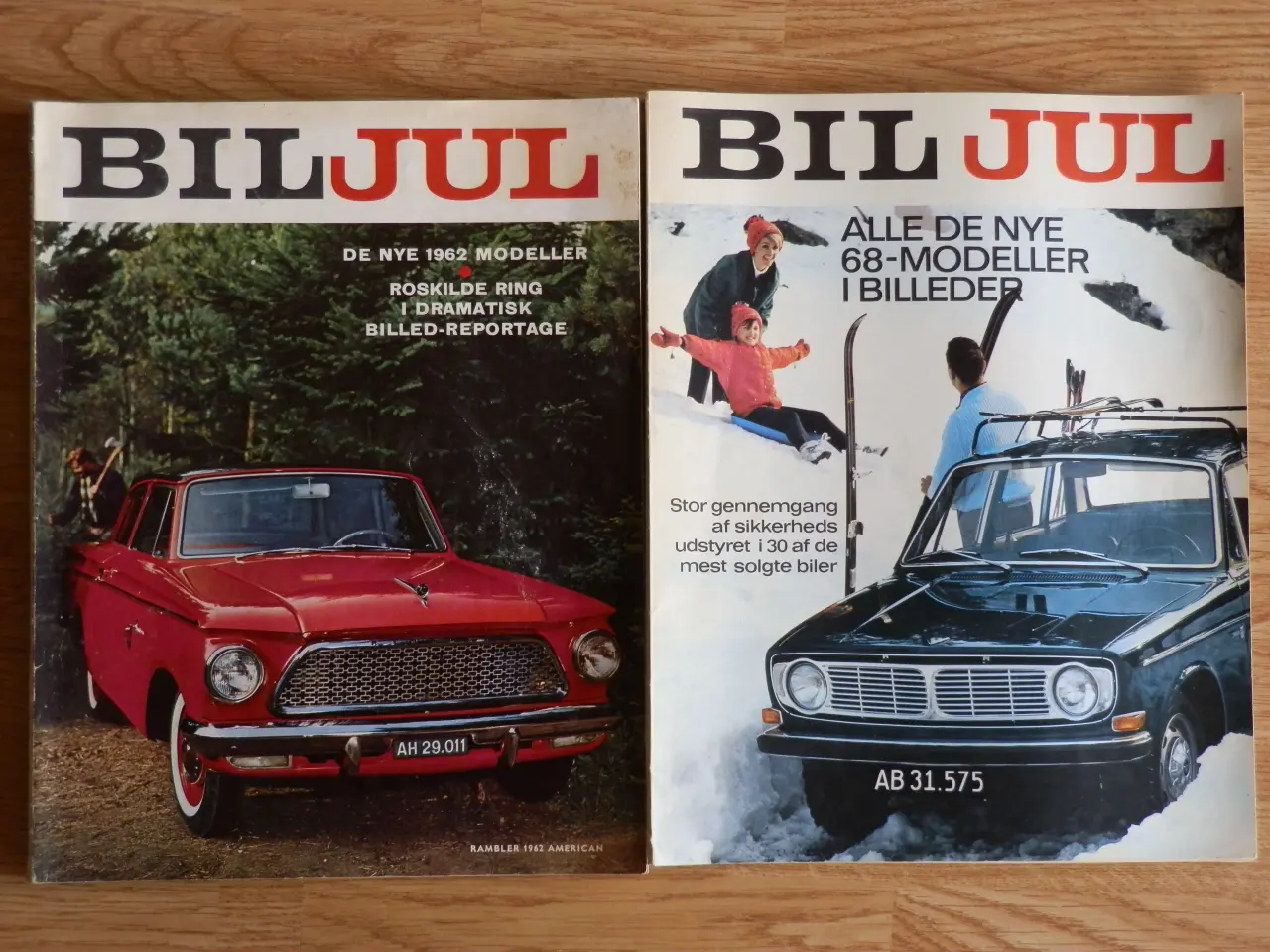Billede 1 - Sjælden BILJUL årg. 1968