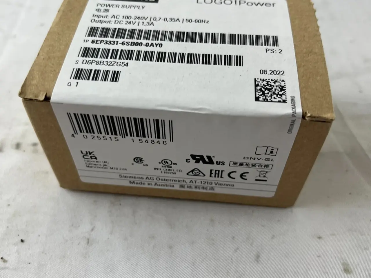Billede 3 - Siemens 6EP3331-6SB00-0AY0 LOGO! strømforsyning DC