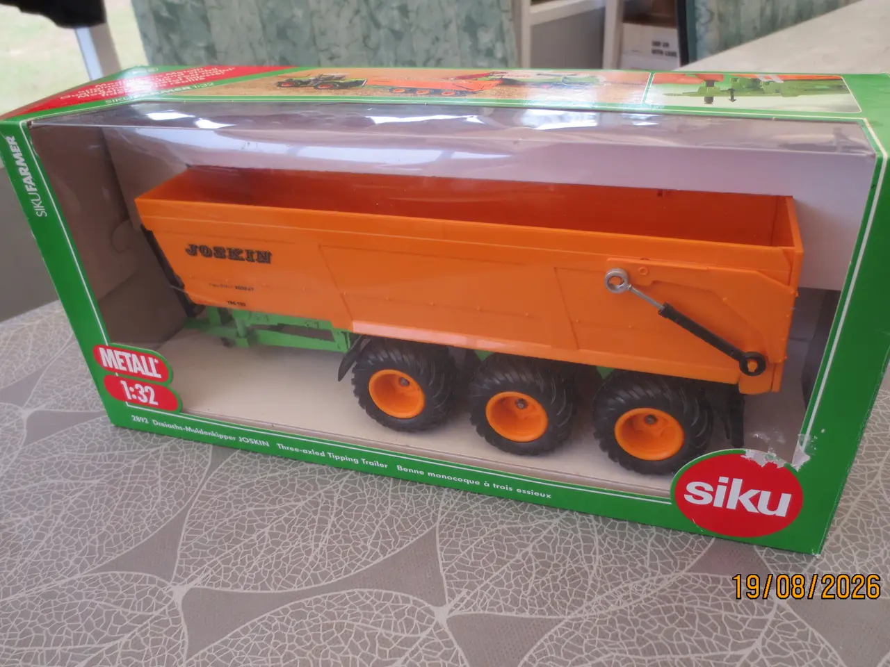 Billede 1 - 1 stk Ny Modeltraktor /Tipvogn Joskin TRC 150