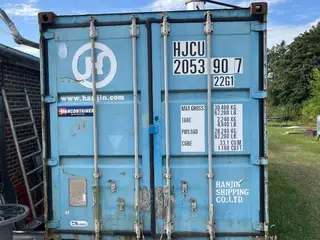 20 Container Fastbrændsels/pille fyr container