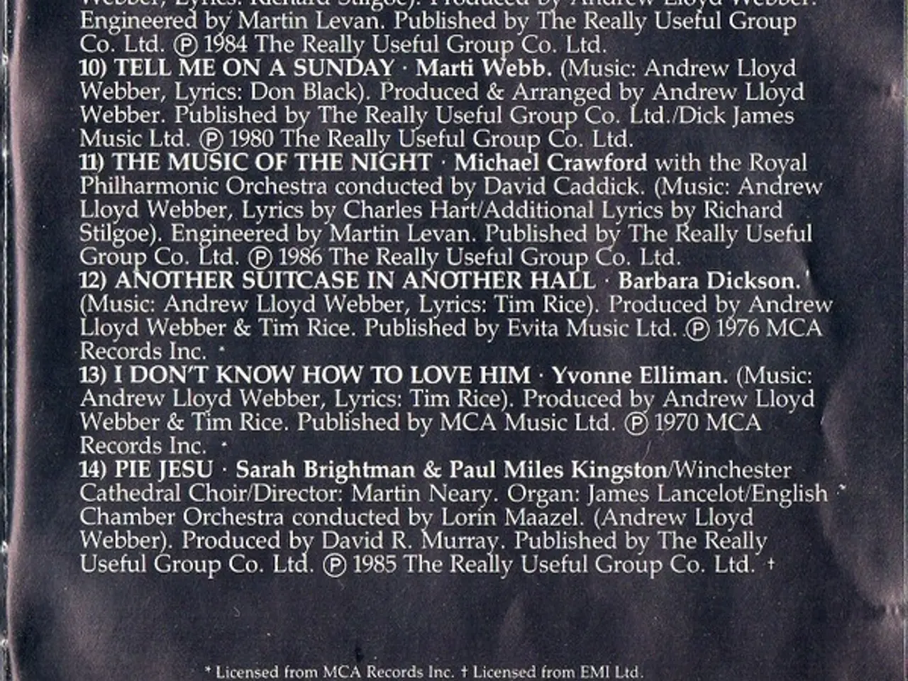 Billede 5 - Andrew Lloyd Webber – The Premiere Collection – CD