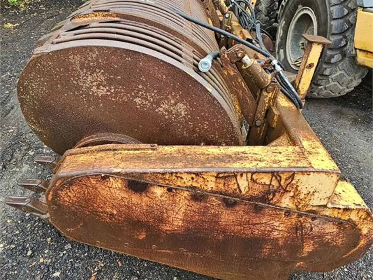 Billede 4 - ABC 3 meter sorterskovl / screening bucket - hydraulic rotating