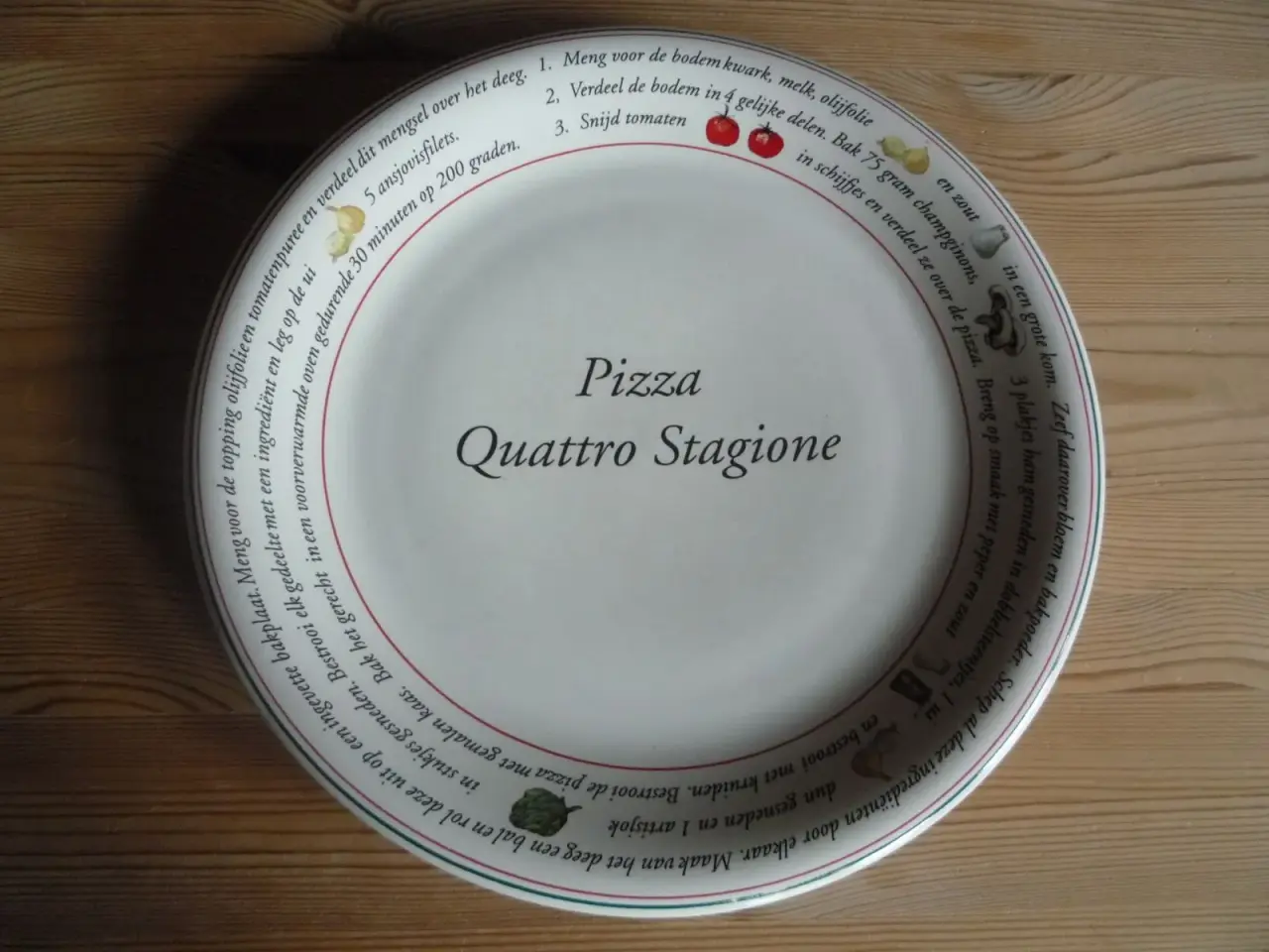 Billede 2 - 2 kæmpe store pizza tallerkener, helt ens
