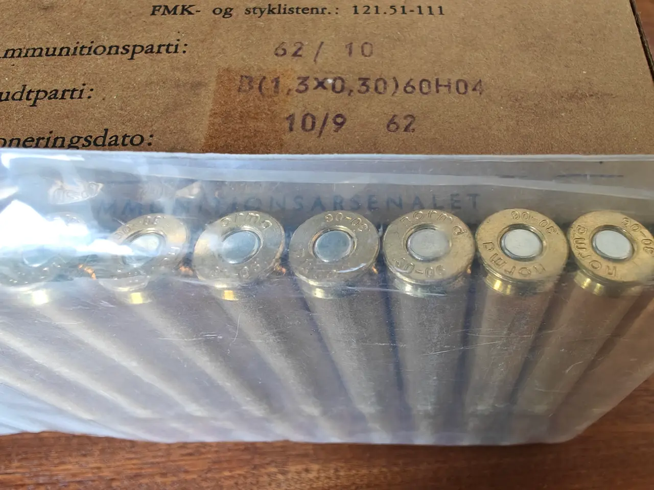 Billede 3 - 70 styks 30.06 Ammunition