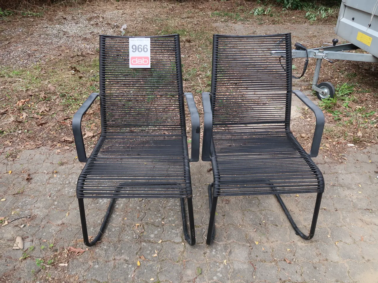 Billede 1 - 2 stk. Havestole MOMSFRI