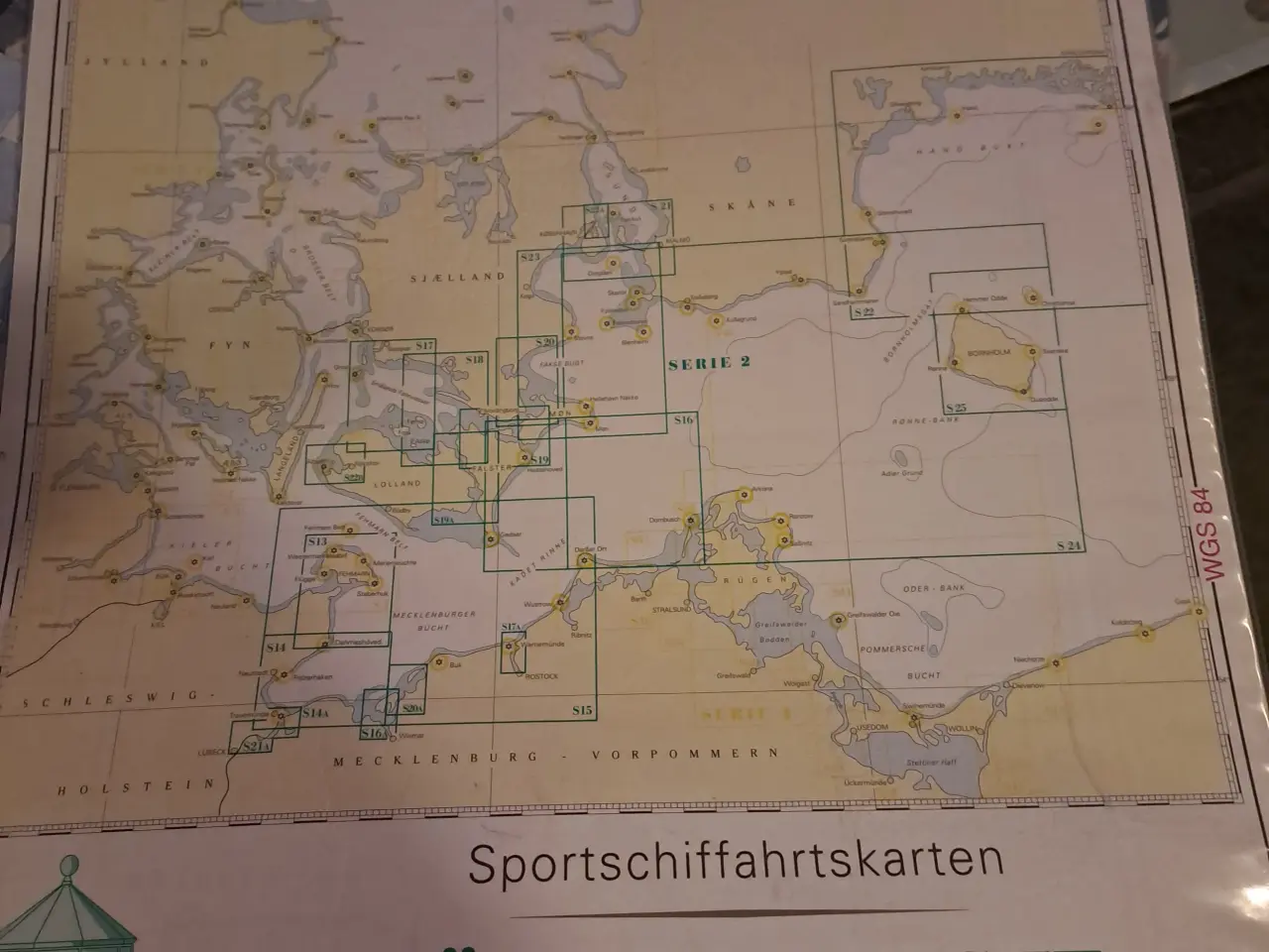 Billede 3 - Søkort danske, tysk og svensk farvande