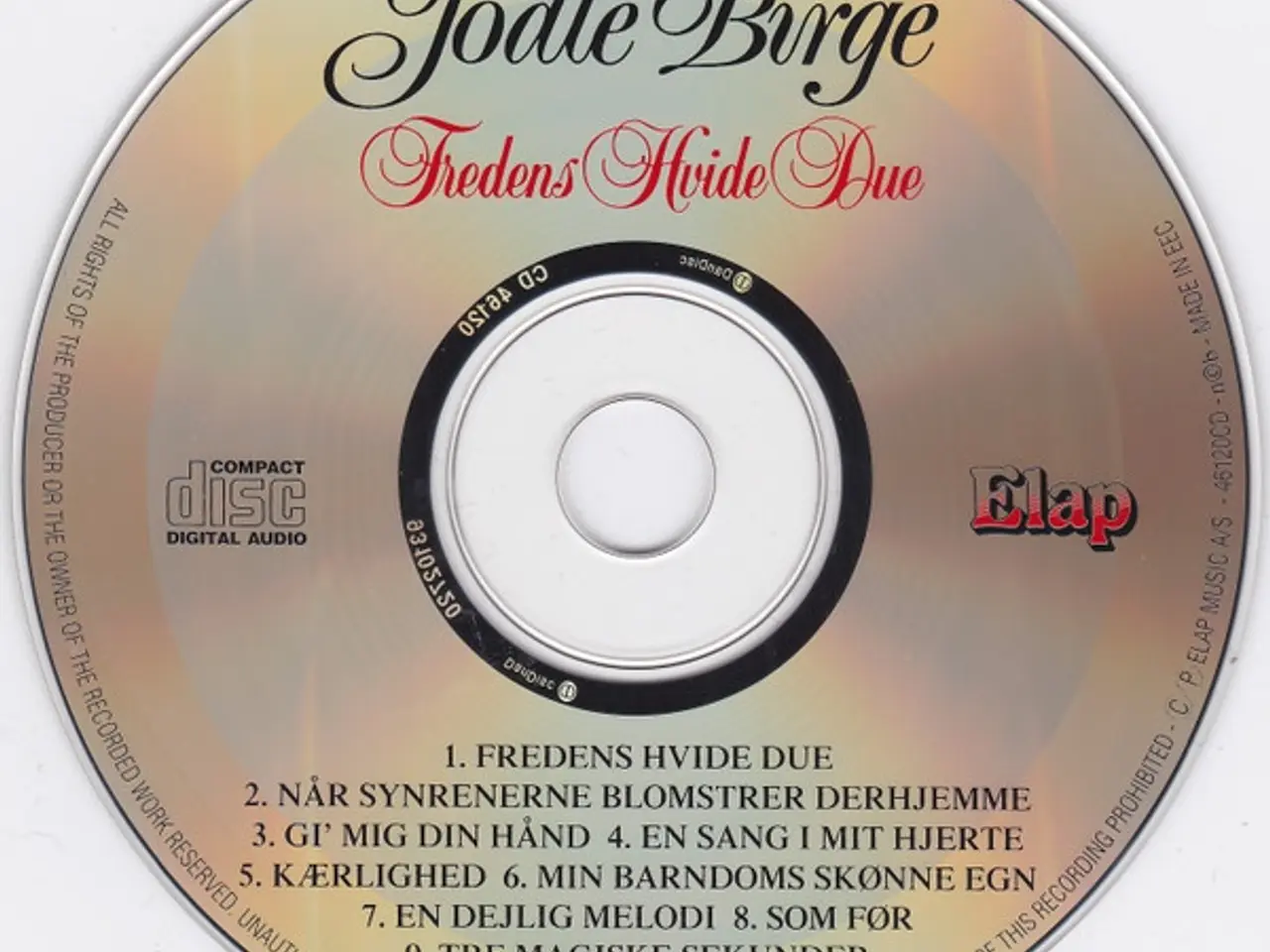 Billede 3 - Jodle Birge – Fredens Hvide Due – CD