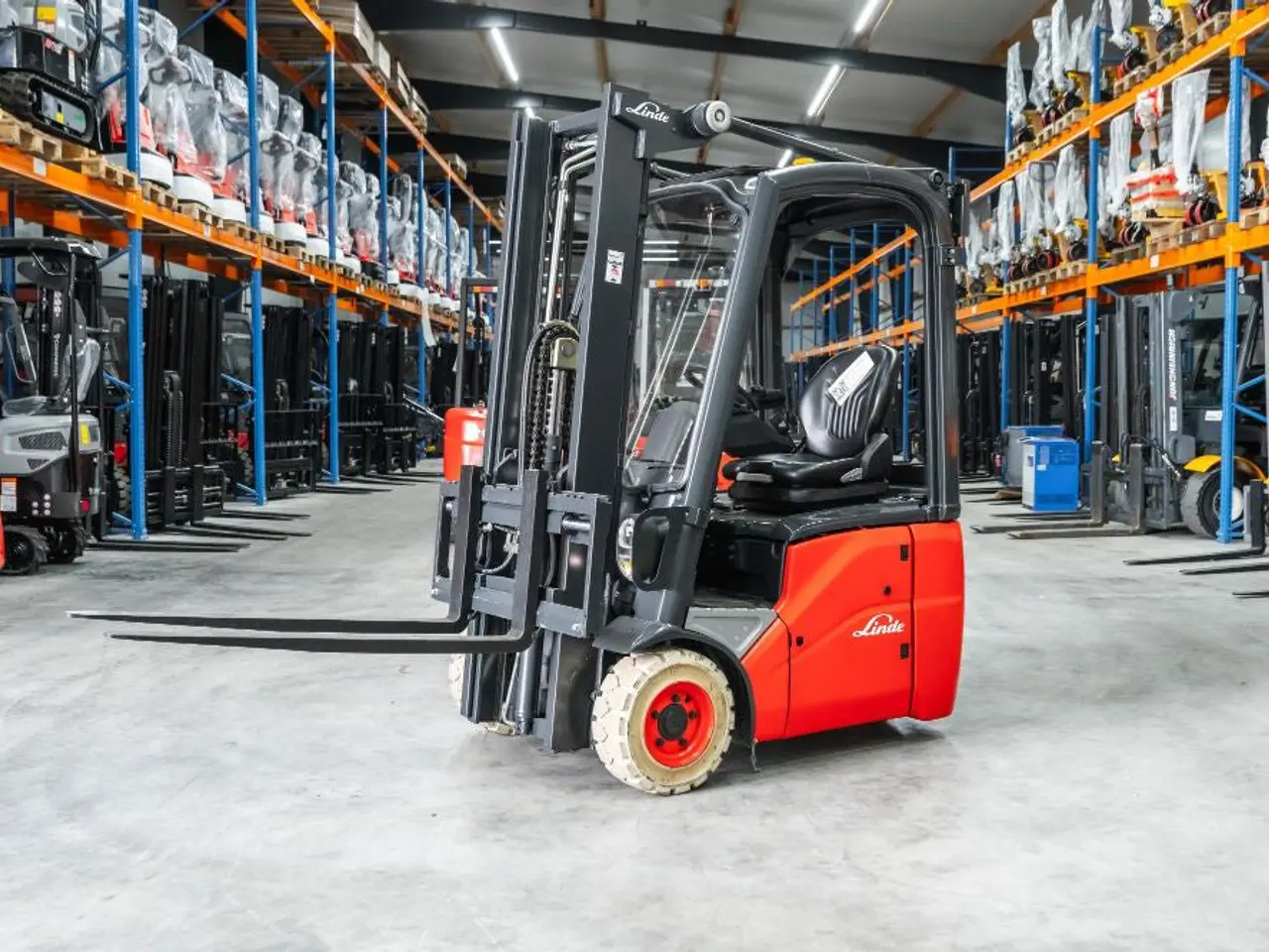 Billede 2 - Linde E 12-02 el-gaffeltruck - 1200 kg, 2945 mm - brugt