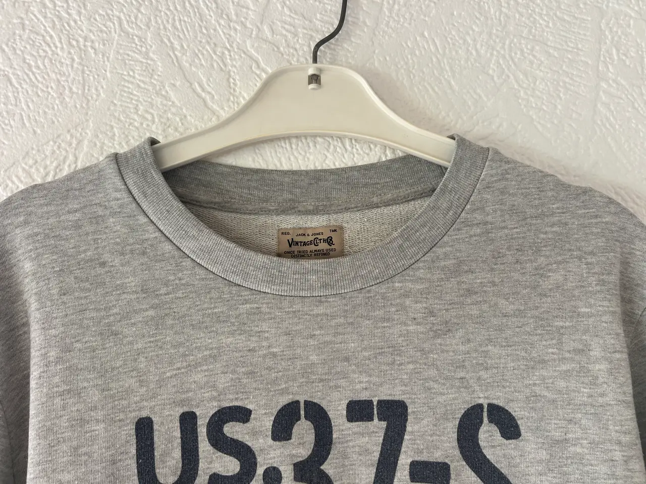 Billede 4 - Grå fra Jack & Jones Vintage Sweatshirt Str. L. 