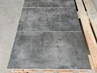 Gulv- og vægklinke black 33x60 cm