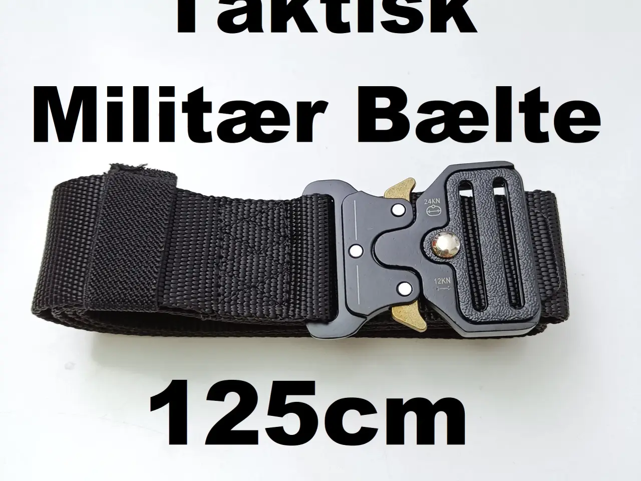 Billede 1 - NY! 125cm - Taktisk Militær Bælte