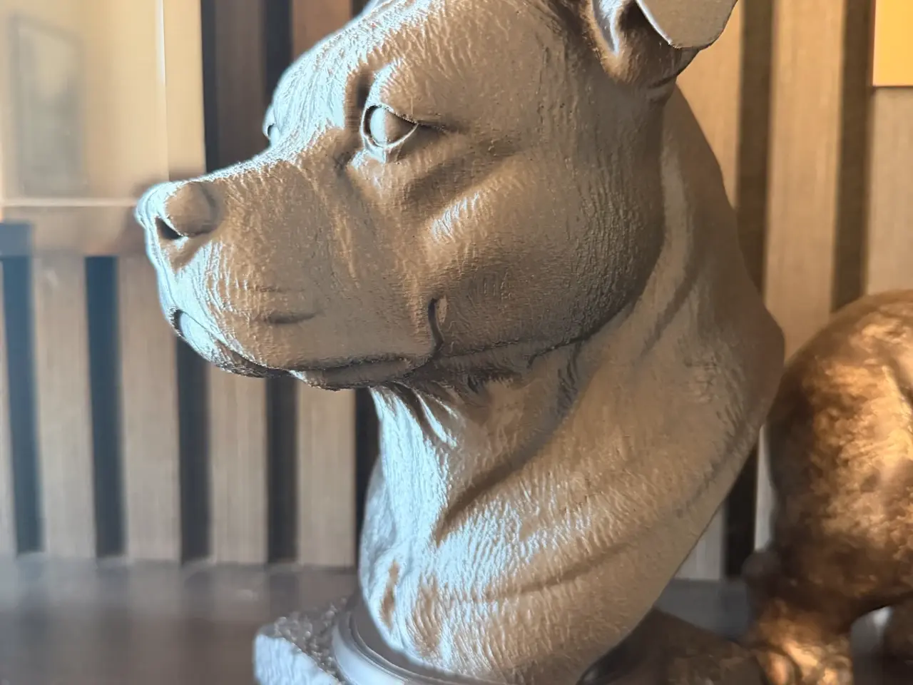 Billede 4 - Stor Staffordshire bullterrier buste