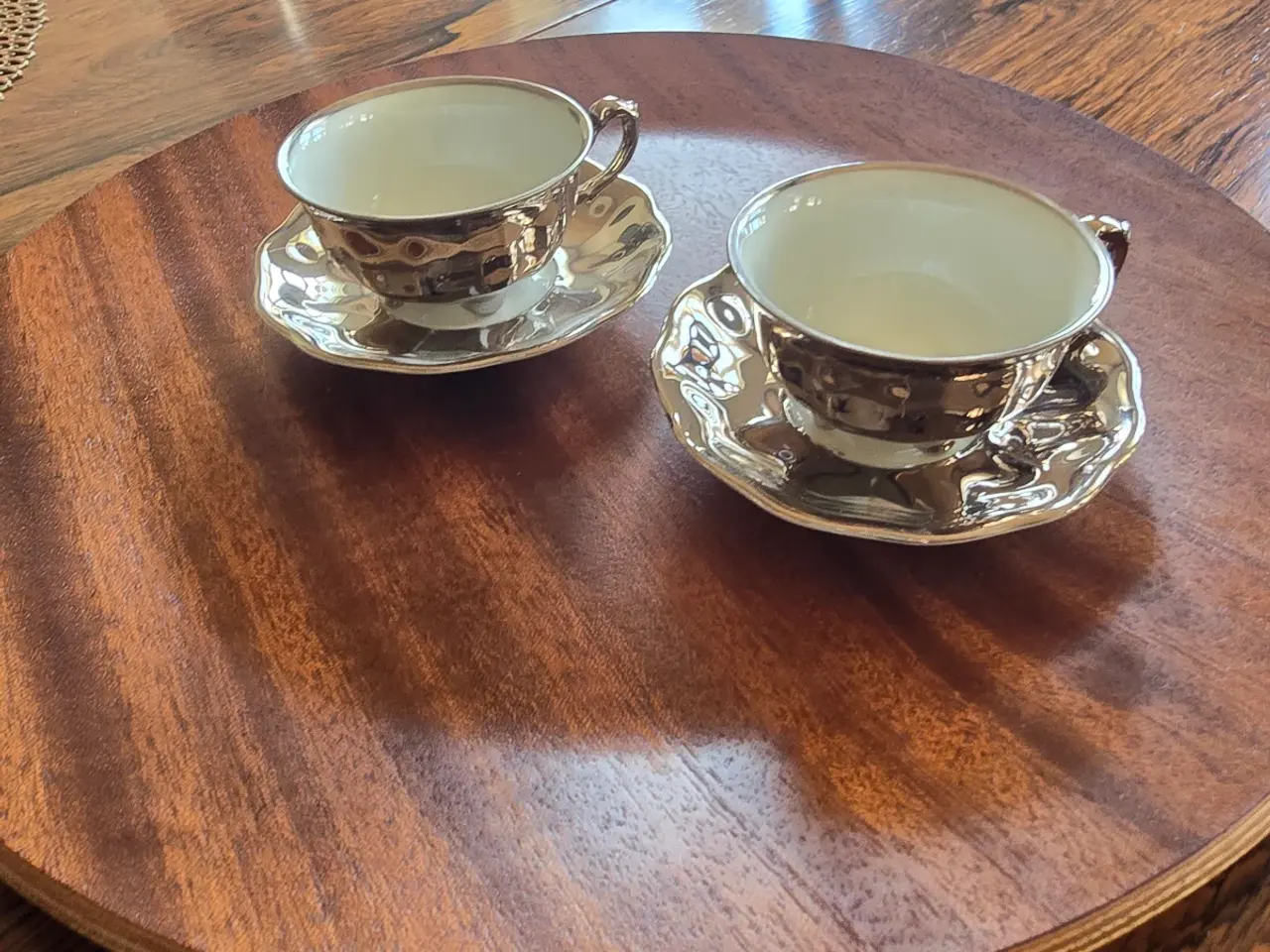 Billede 1 - Vintage mocca kopper Fra B & N  sølv finish