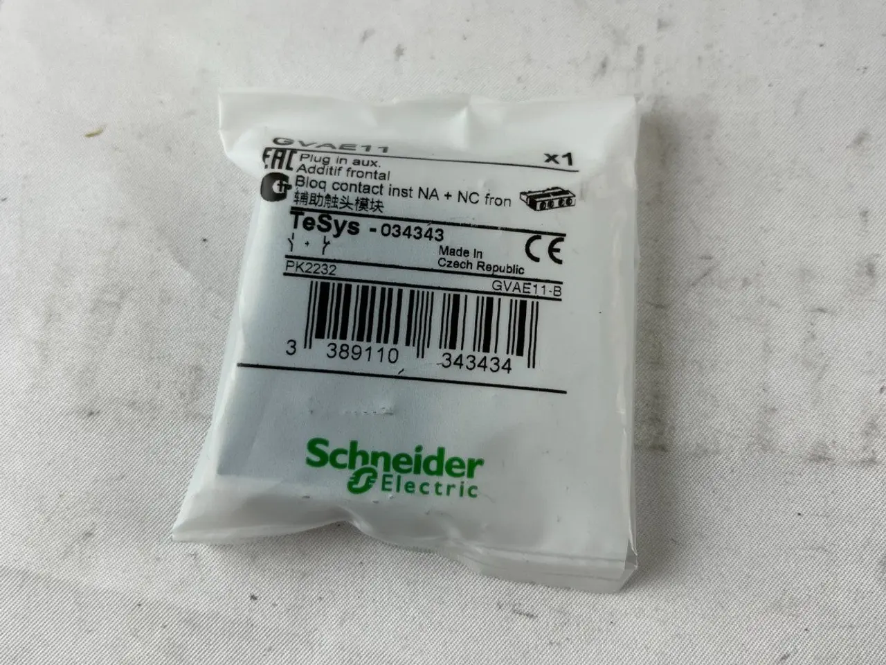 Billede 3 - Schneider Electric GVAE11 TeSys Auxiliary Contact