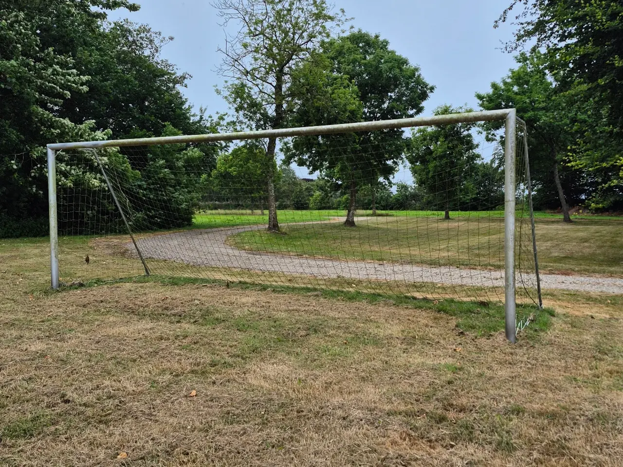 Billede 1 - Fodboldmål 11 mands med helt nyt net