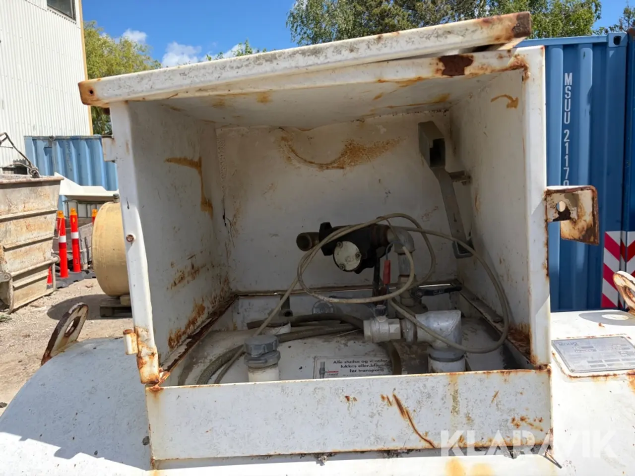 Billede 8 - Ståltank 1000L
