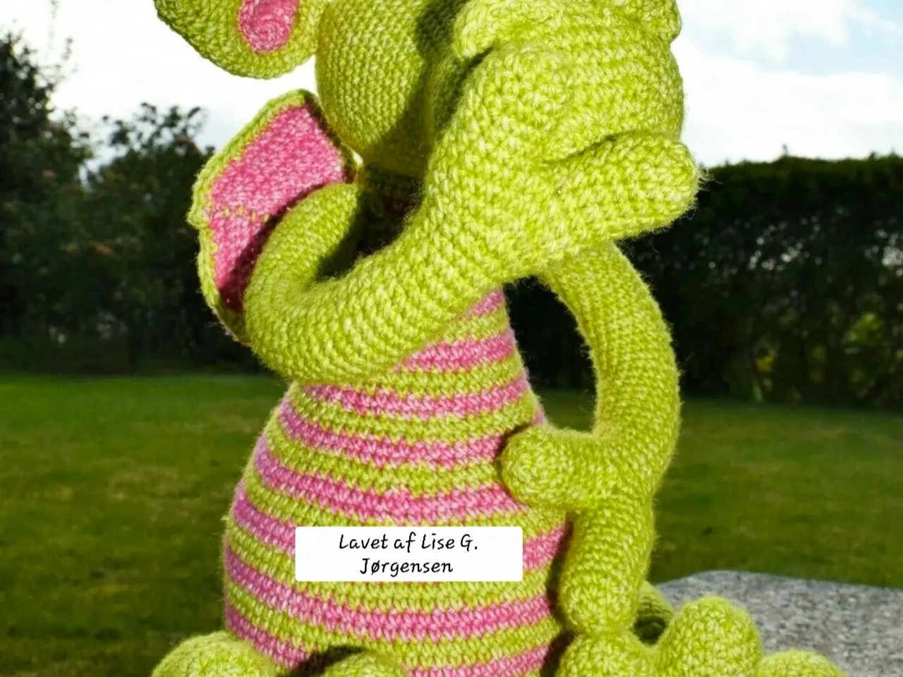 Billede 3 - Håndlavet luksus-drage, kunsthåndværk 