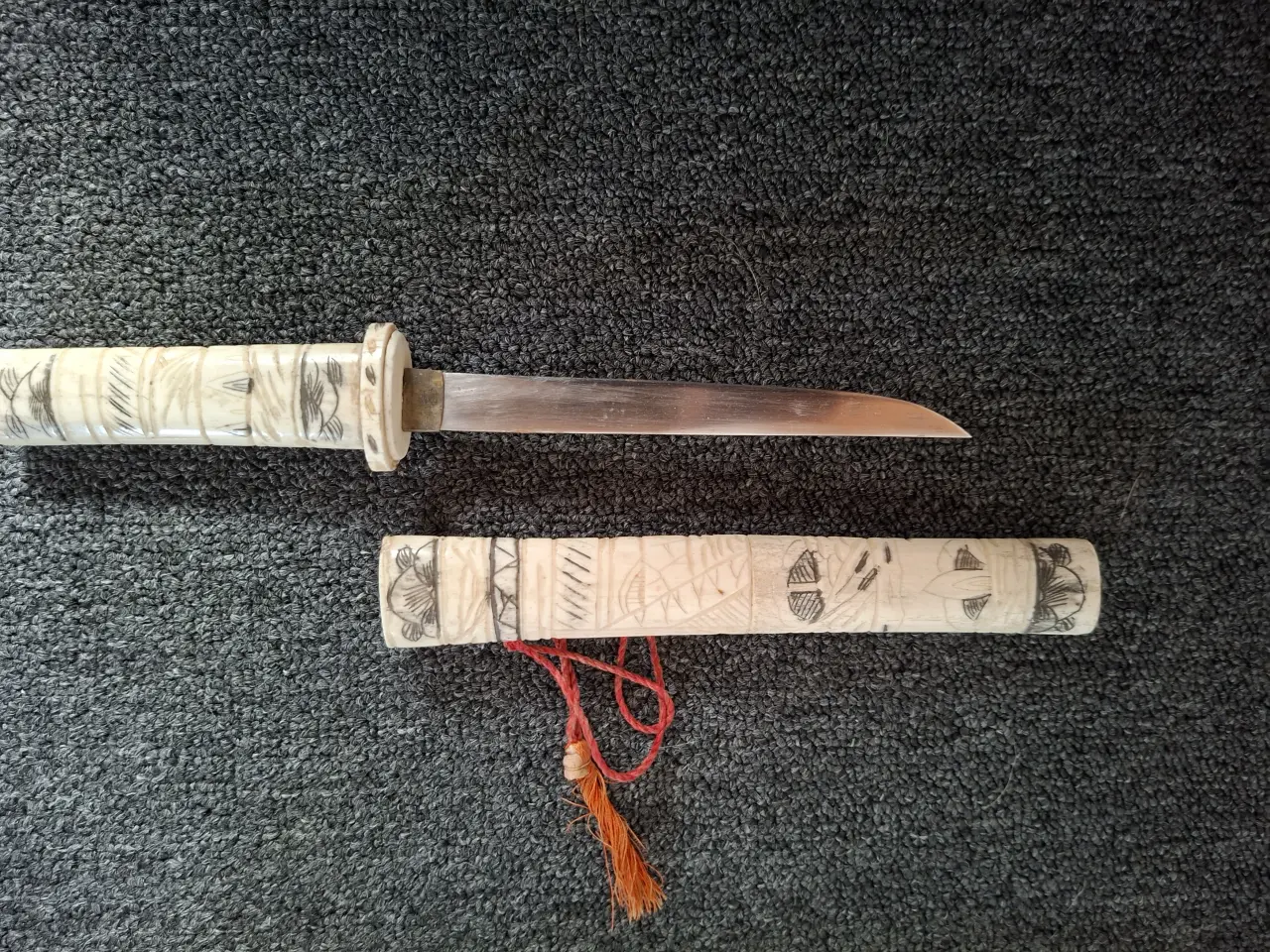 Billede 3 - Santoku kniv fra japan i ben