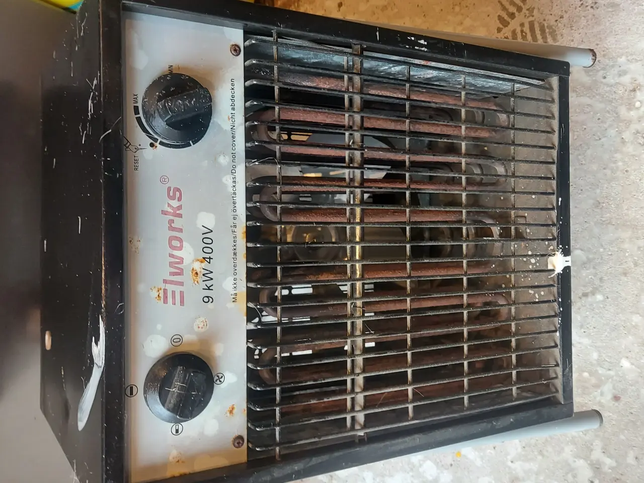 Billede 1 - varmeblæser 9 kw