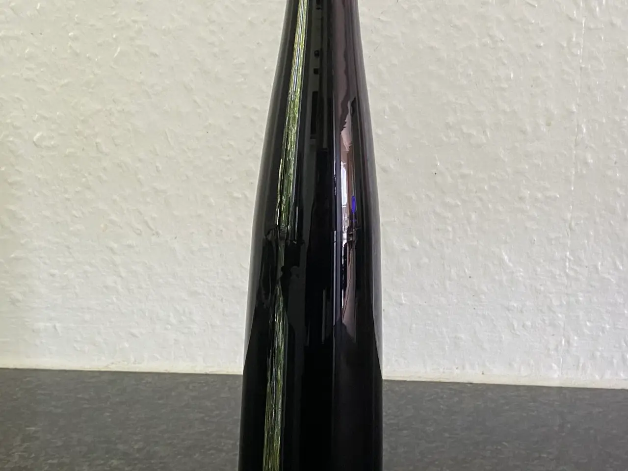 Billede 1 - Sort høj vase