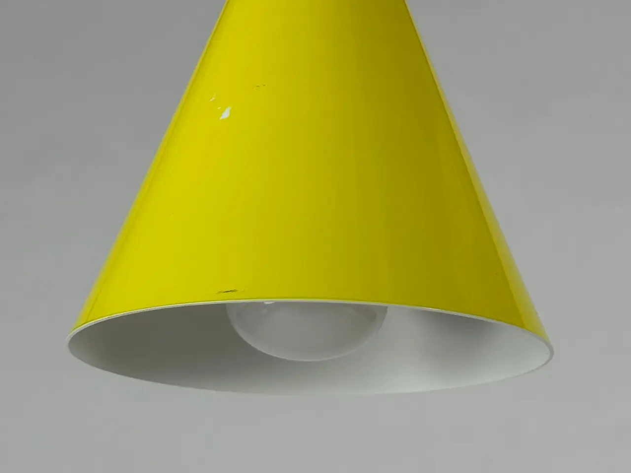 Billede 5 - Danish Lighting Christiansen Lampe – Gul H 19 cm