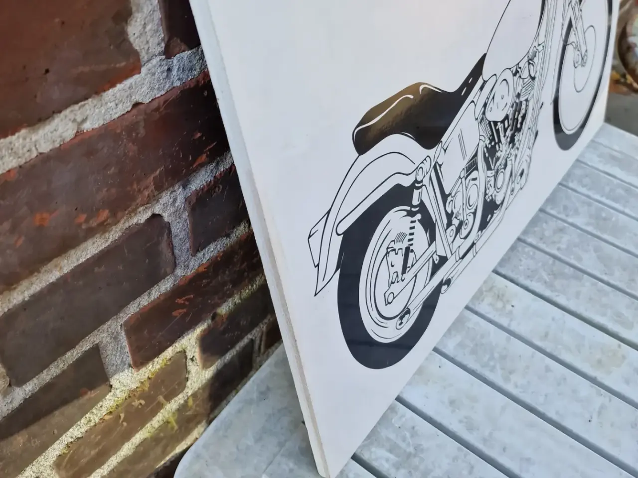 Billede 2 - Overførselsbillede af motorcykel 