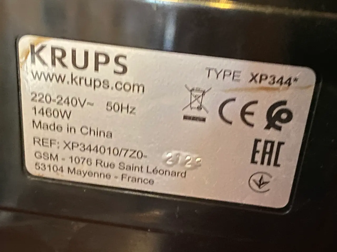 Billede 7 - KRUPS ESPRESSOMASKINE