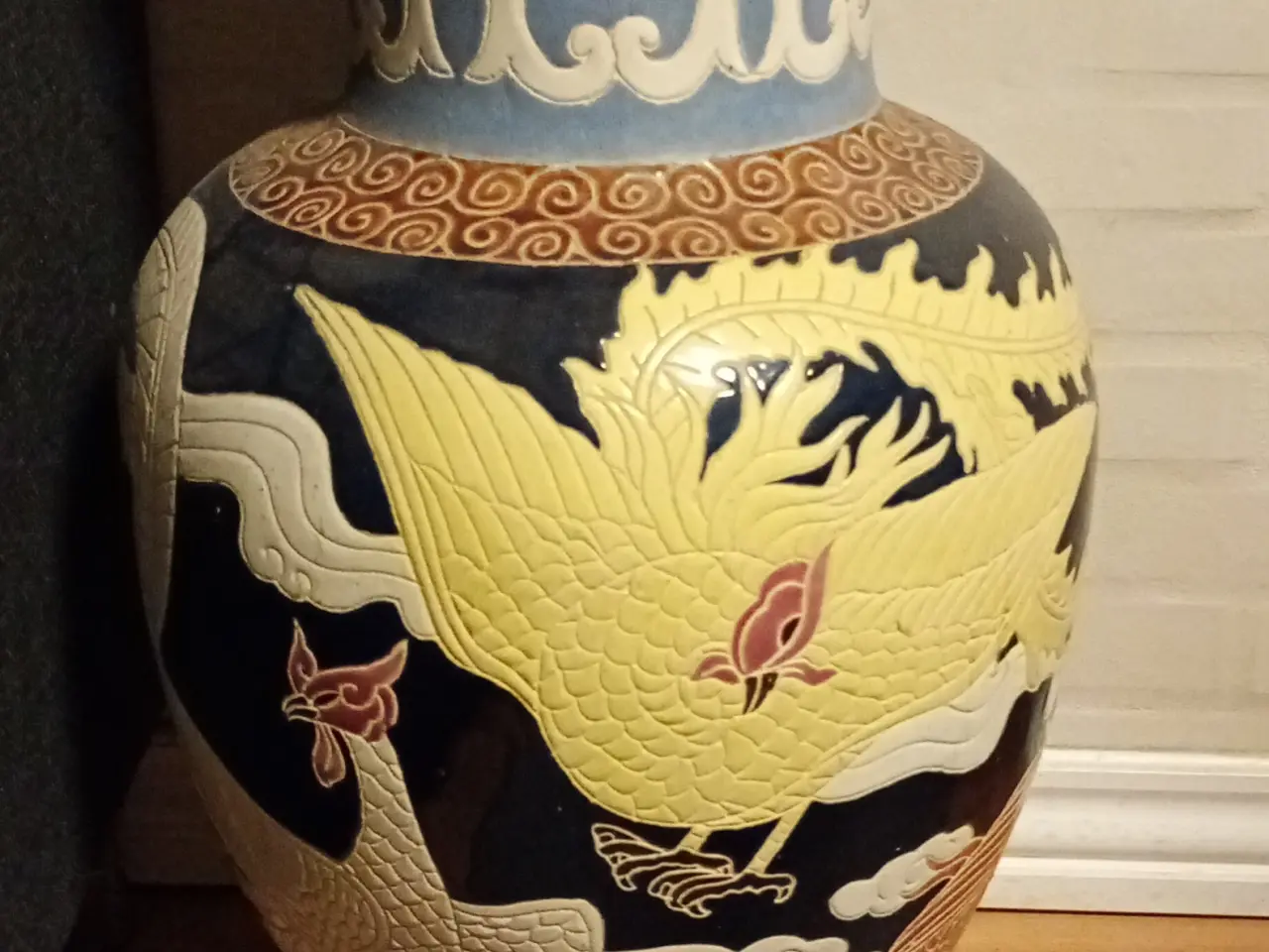 Billede 1 - Gulv vase på 82 cm høj
