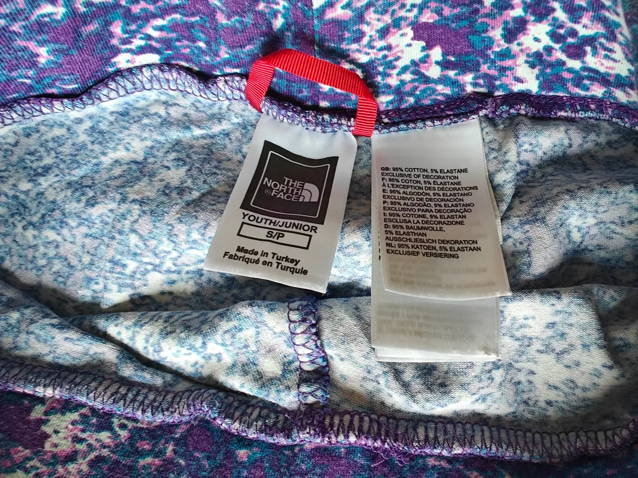 Billede 2 - The North Face Leggings, pige, str. 110 cm.