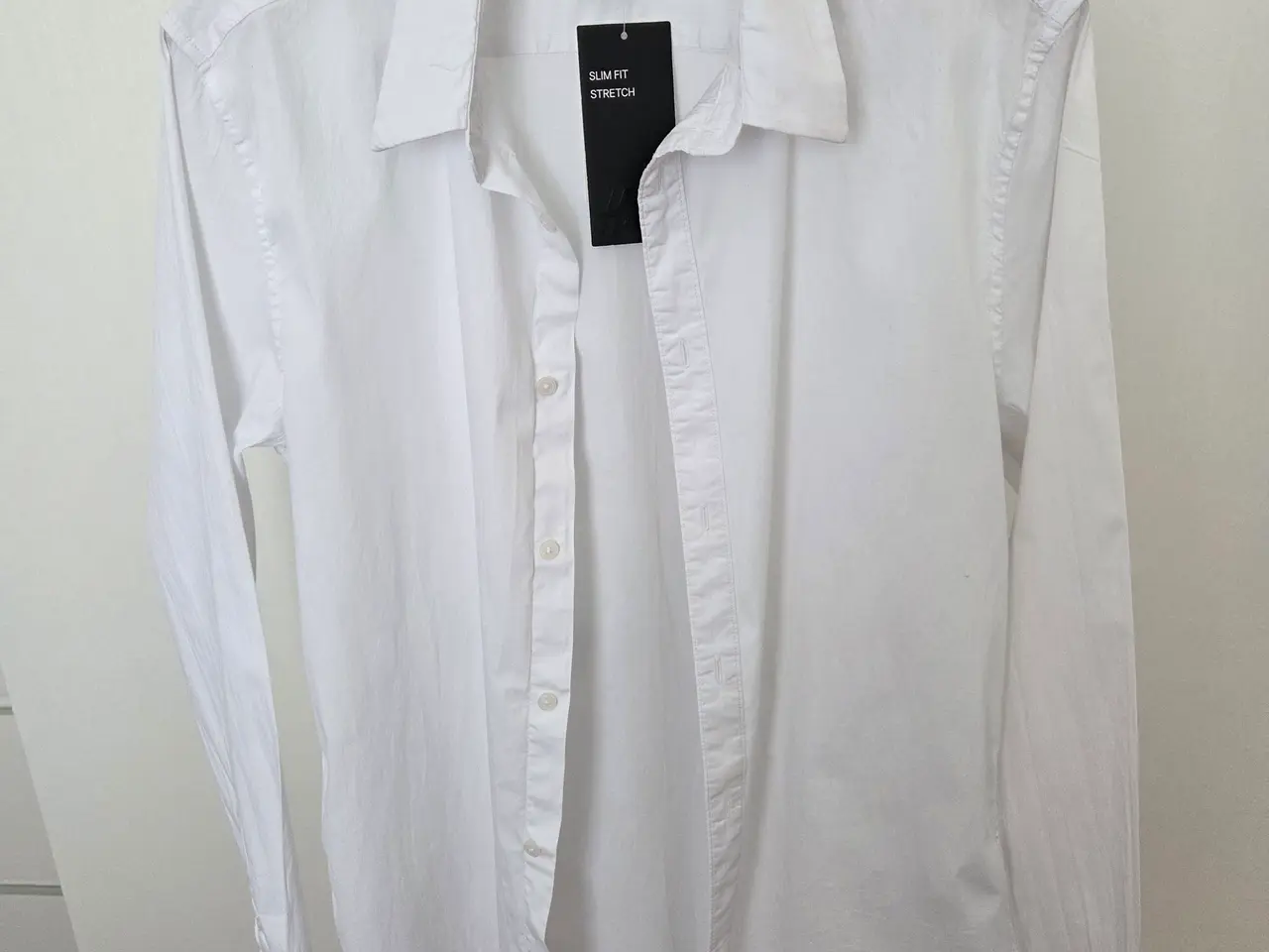 Billede 8 - Hvid skjorte, slim fit, M, herre/dreng, H&M