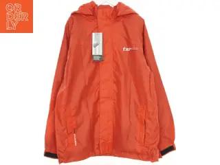 NY MED PRISMÆRKE TXR Active Wear Regnjakke med tapede sømme & aftagelig hætte, Nypris 500,00 (str. 150 cm)