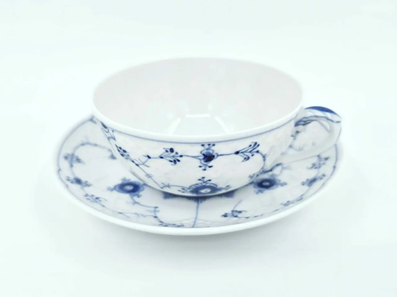Billede 8 - Blåmalet tekop B&G Musselmalet Porcelæn 