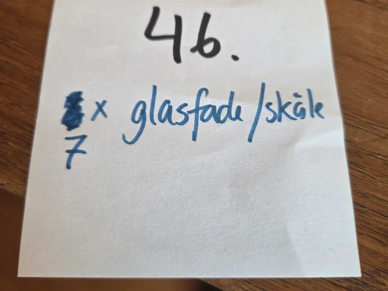 Billede 11 - 7 glasfade og glasskåle i forskellige designs