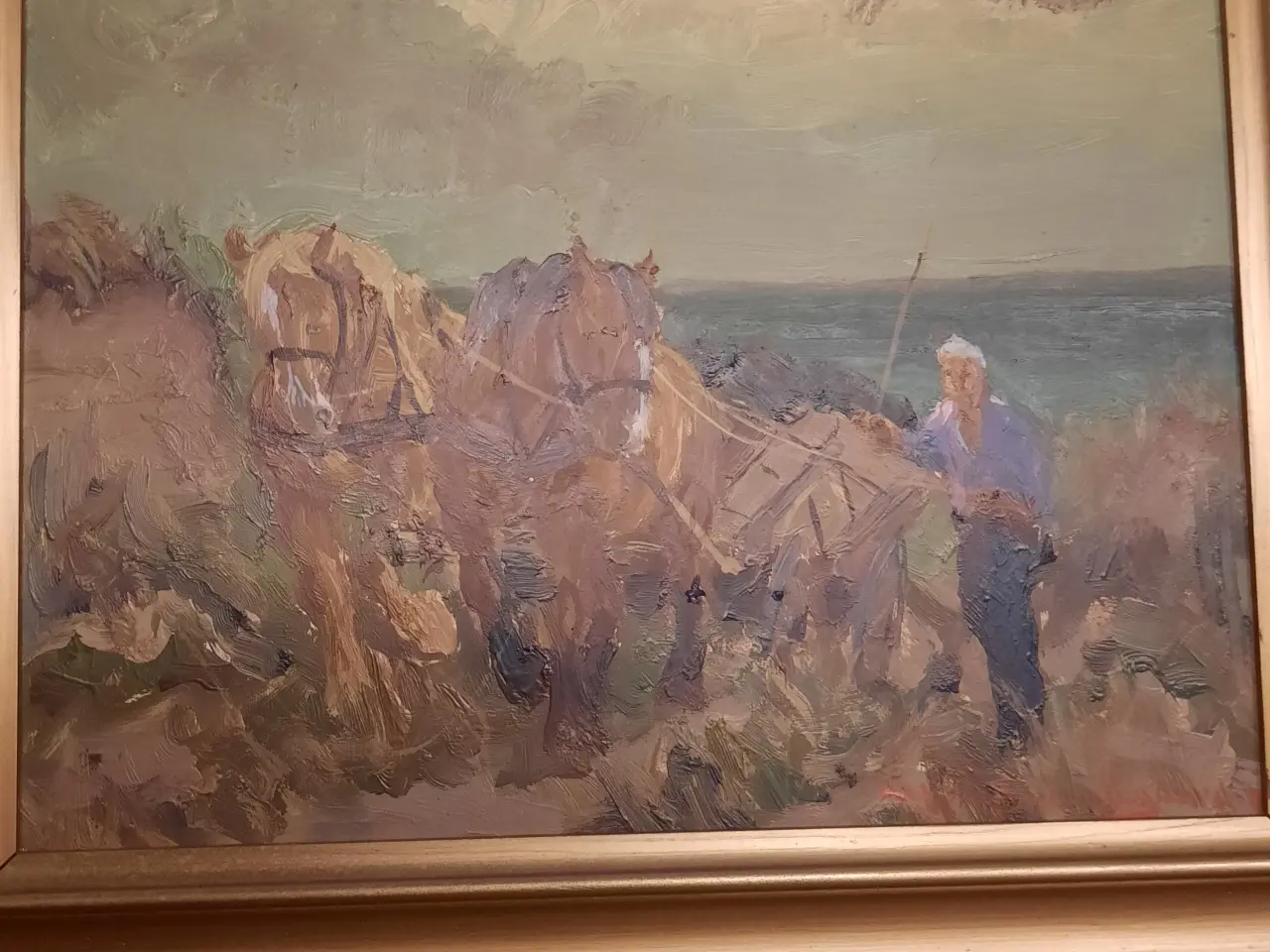 Billede 2 - Maleri af Alfred Brændgaard Andersen. 