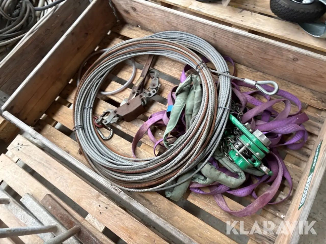 Billede 2 - Wire og talje