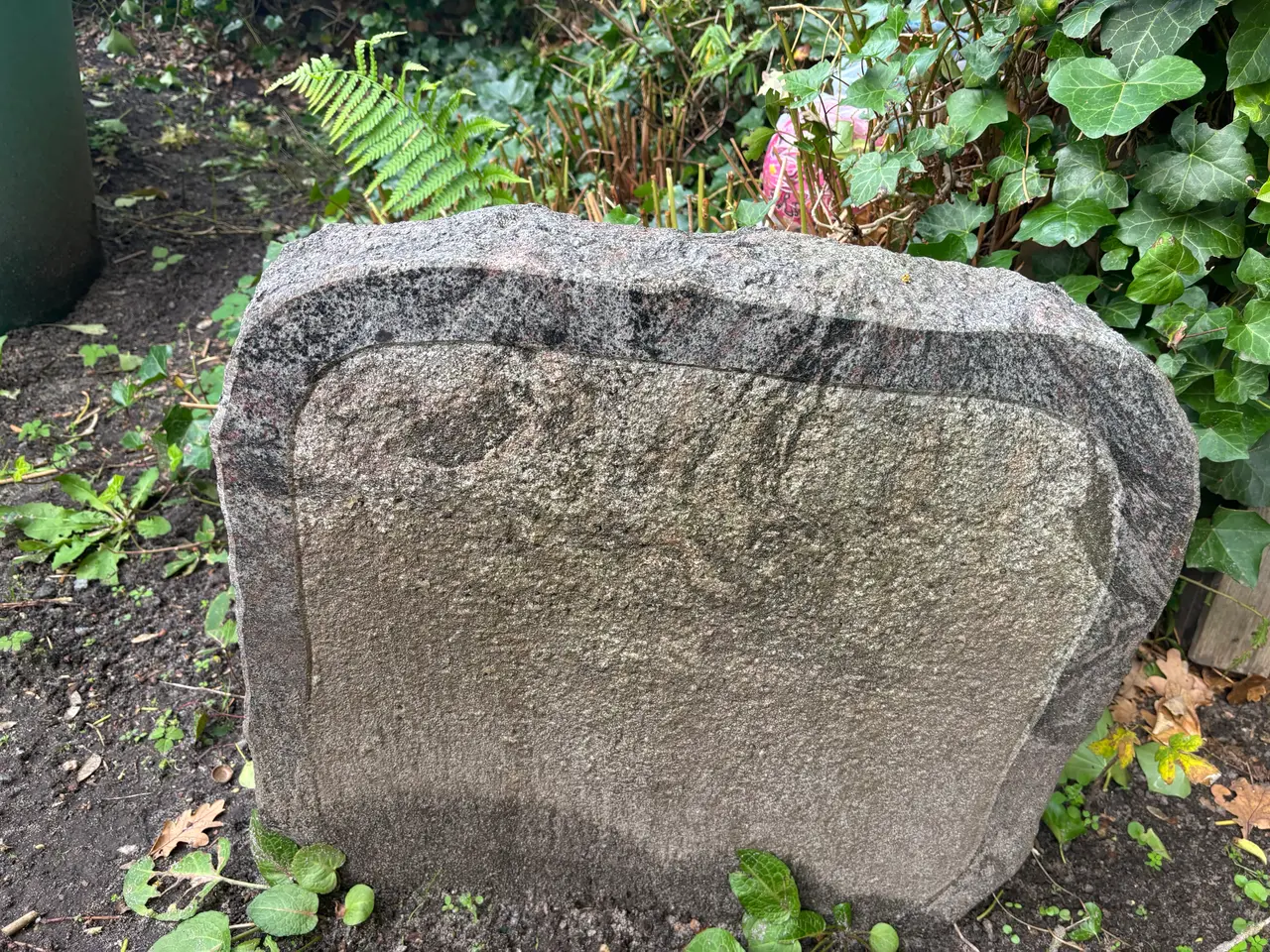 Billede 1 - granit gravsten