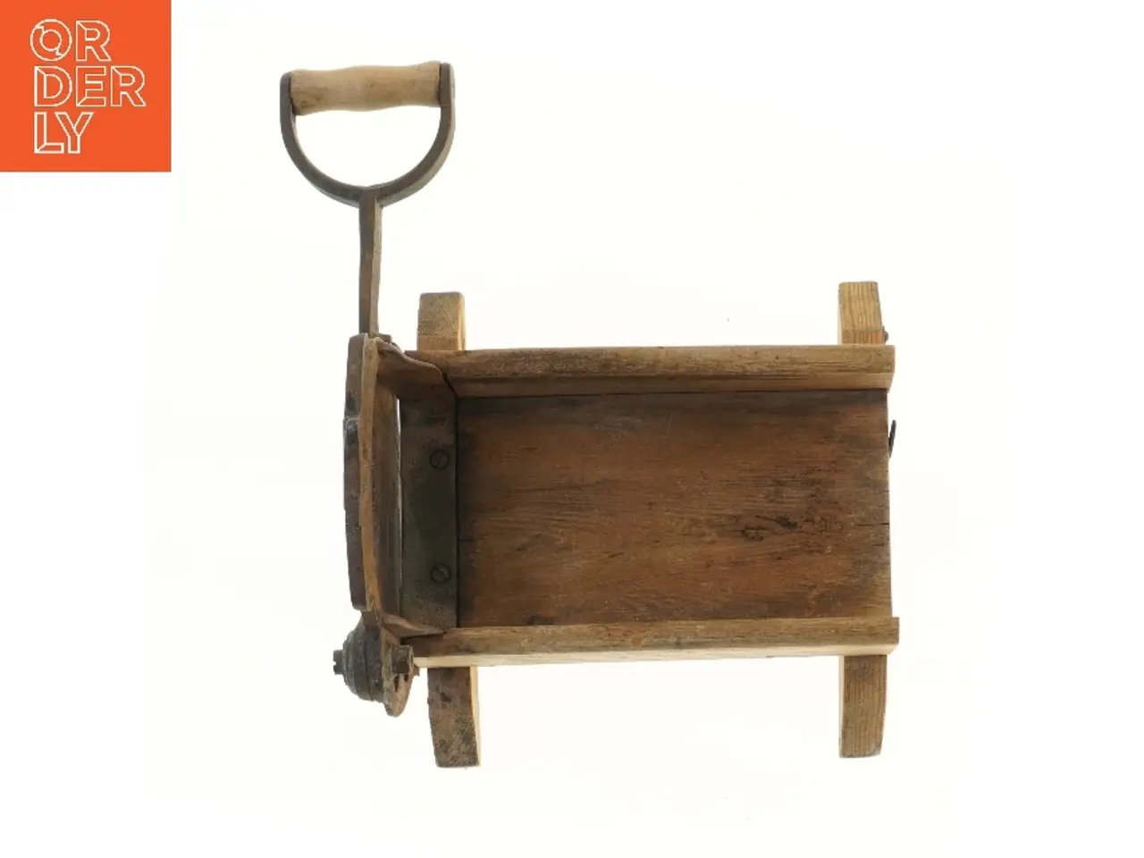 Billede 2 - Antik rugbrødsskærer (str. 27x25x22 cm)