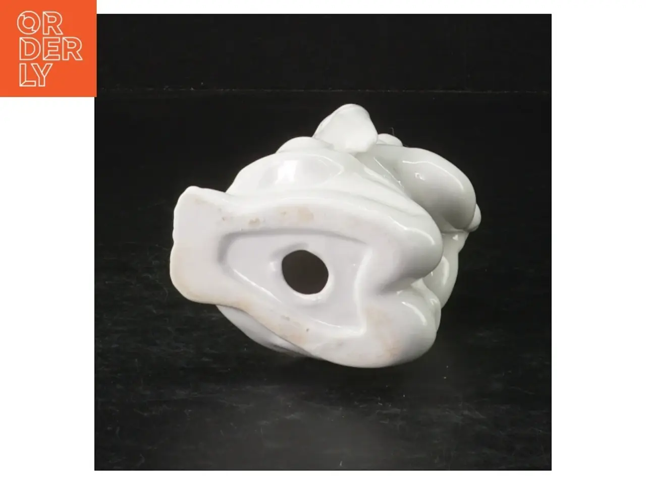Billede 2 - Hvid porcelæns engel (str. 13 cm)